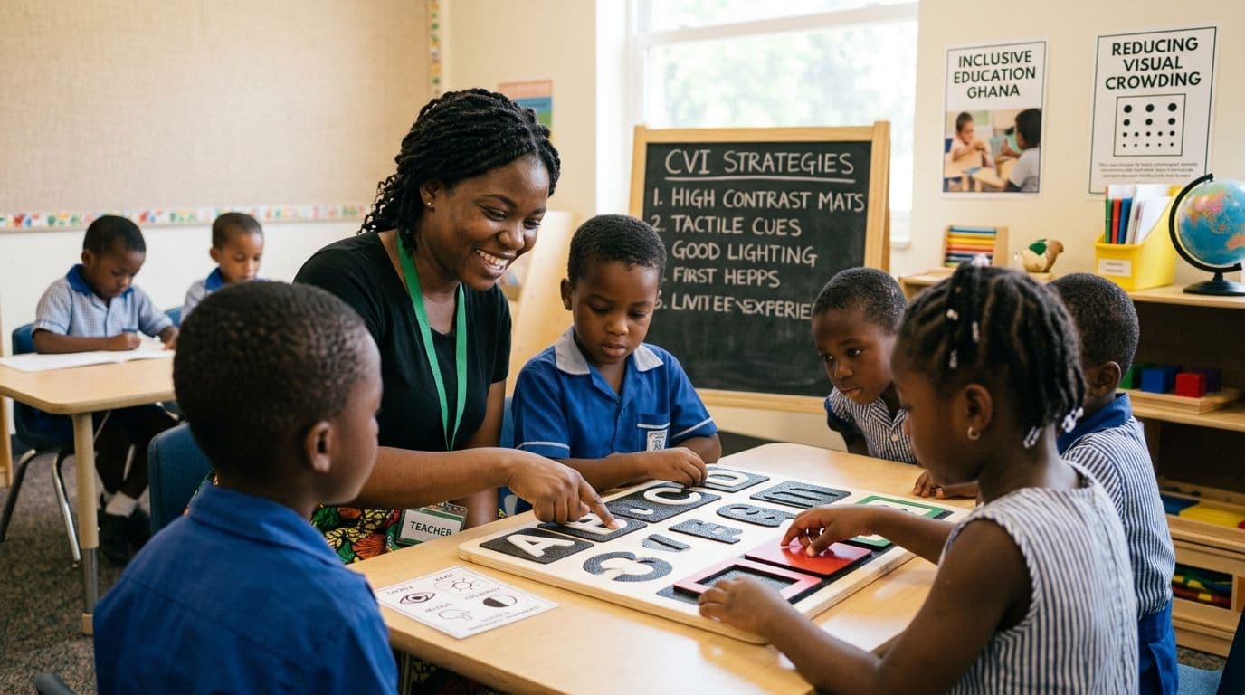 CLASSROOM STRATEGIES FOR CHILDREN WITH CVI IN GHANA